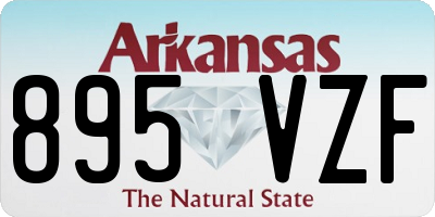 AR license plate 895VZF