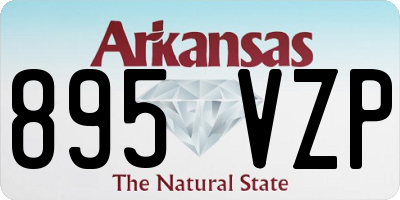 AR license plate 895VZP