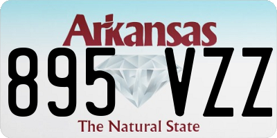 AR license plate 895VZZ