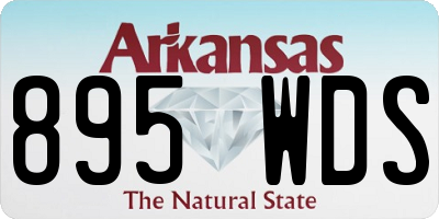 AR license plate 895WDS