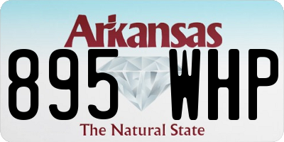 AR license plate 895WHP