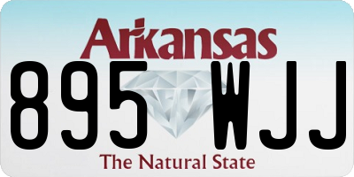 AR license plate 895WJJ
