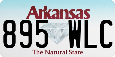 AR license plate 895WLC