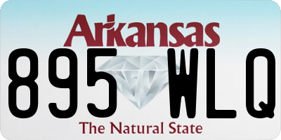 AR license plate 895WLQ