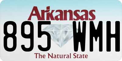 AR license plate 895WMH