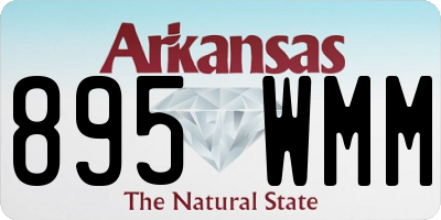 AR license plate 895WMM