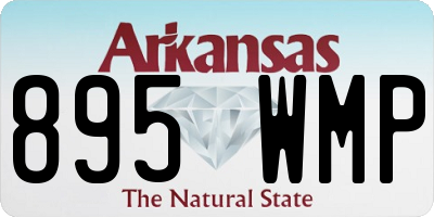 AR license plate 895WMP