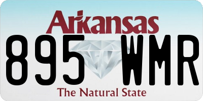 AR license plate 895WMR