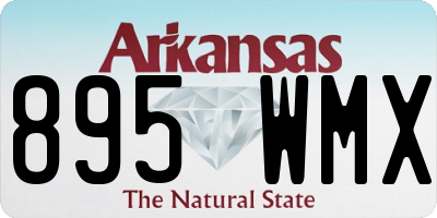 AR license plate 895WMX