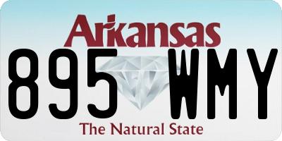 AR license plate 895WMY