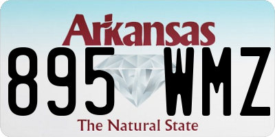 AR license plate 895WMZ