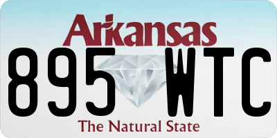 AR license plate 895WTC