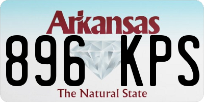 AR license plate 896KPS