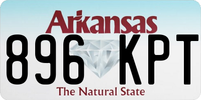 AR license plate 896KPT