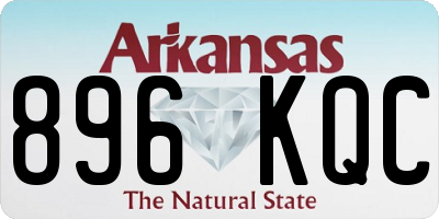 AR license plate 896KQC