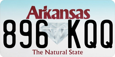 AR license plate 896KQQ