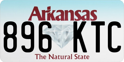 AR license plate 896KTC