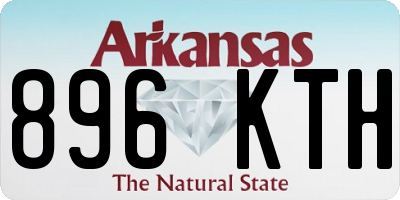 AR license plate 896KTH