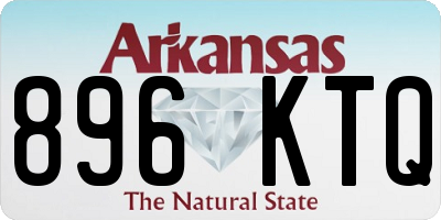 AR license plate 896KTQ