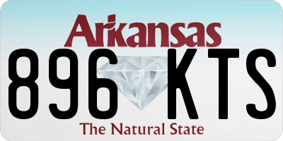 AR license plate 896KTS