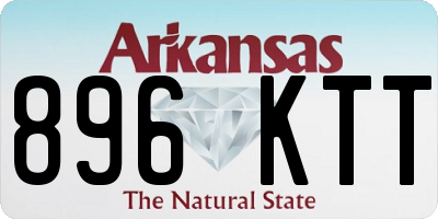 AR license plate 896KTT