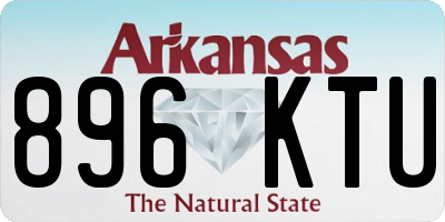 AR license plate 896KTU