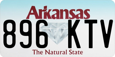 AR license plate 896KTV