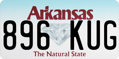 AR license plate 896KUG