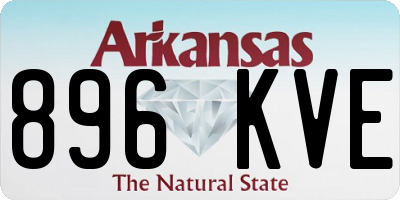 AR license plate 896KVE