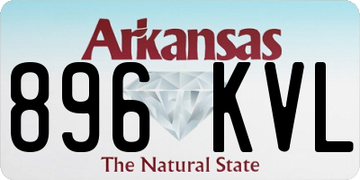 AR license plate 896KVL