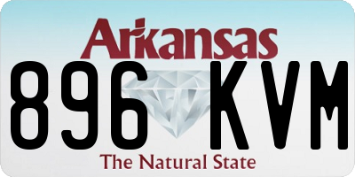 AR license plate 896KVM