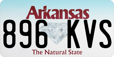 AR license plate 896KVS