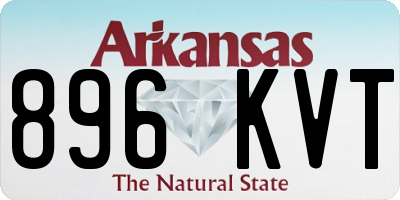 AR license plate 896KVT