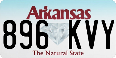 AR license plate 896KVY