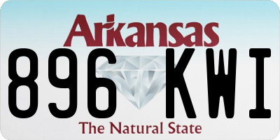 AR license plate 896KWI