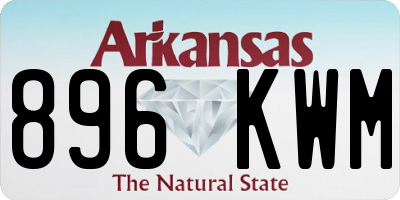 AR license plate 896KWM