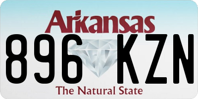 AR license plate 896KZN