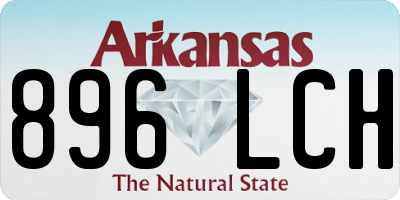 AR license plate 896LCH
