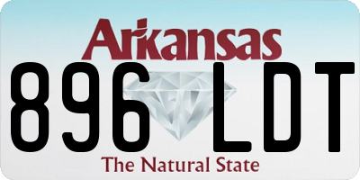 AR license plate 896LDT