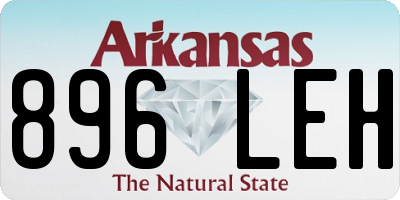 AR license plate 896LEH
