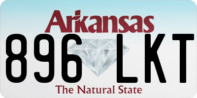 AR license plate 896LKT