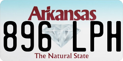 AR license plate 896LPH