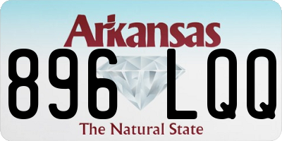 AR license plate 896LQQ