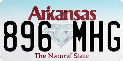 AR license plate 896MHG