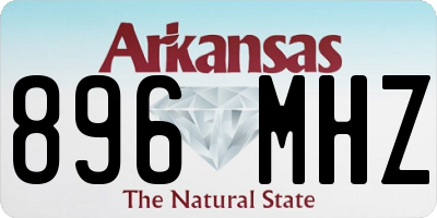 AR license plate 896MHZ