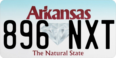 AR license plate 896NXT