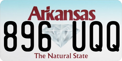 AR license plate 896UQQ