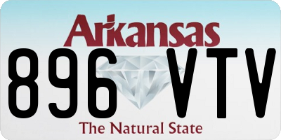AR license plate 896VTV