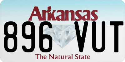 AR license plate 896VUT