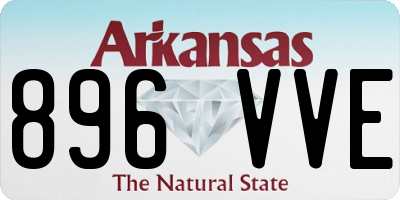 AR license plate 896VVE